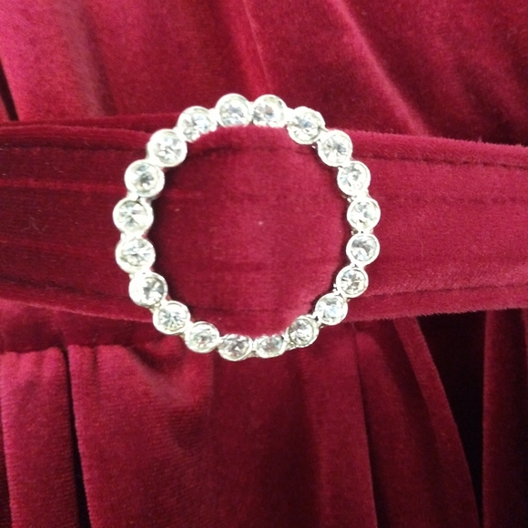 1980's velvet jumpsuit - Picture 4 of 7